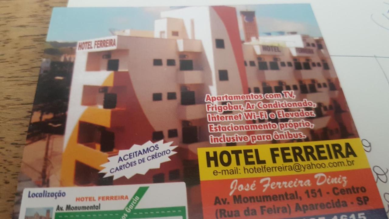 Hotel Ferreira Апаресида Экстерьер фото