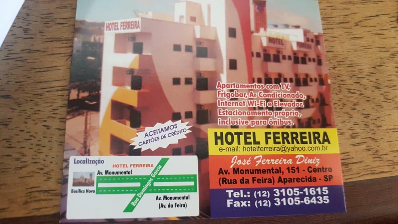 Hotel Ferreira Апаресида Экстерьер фото